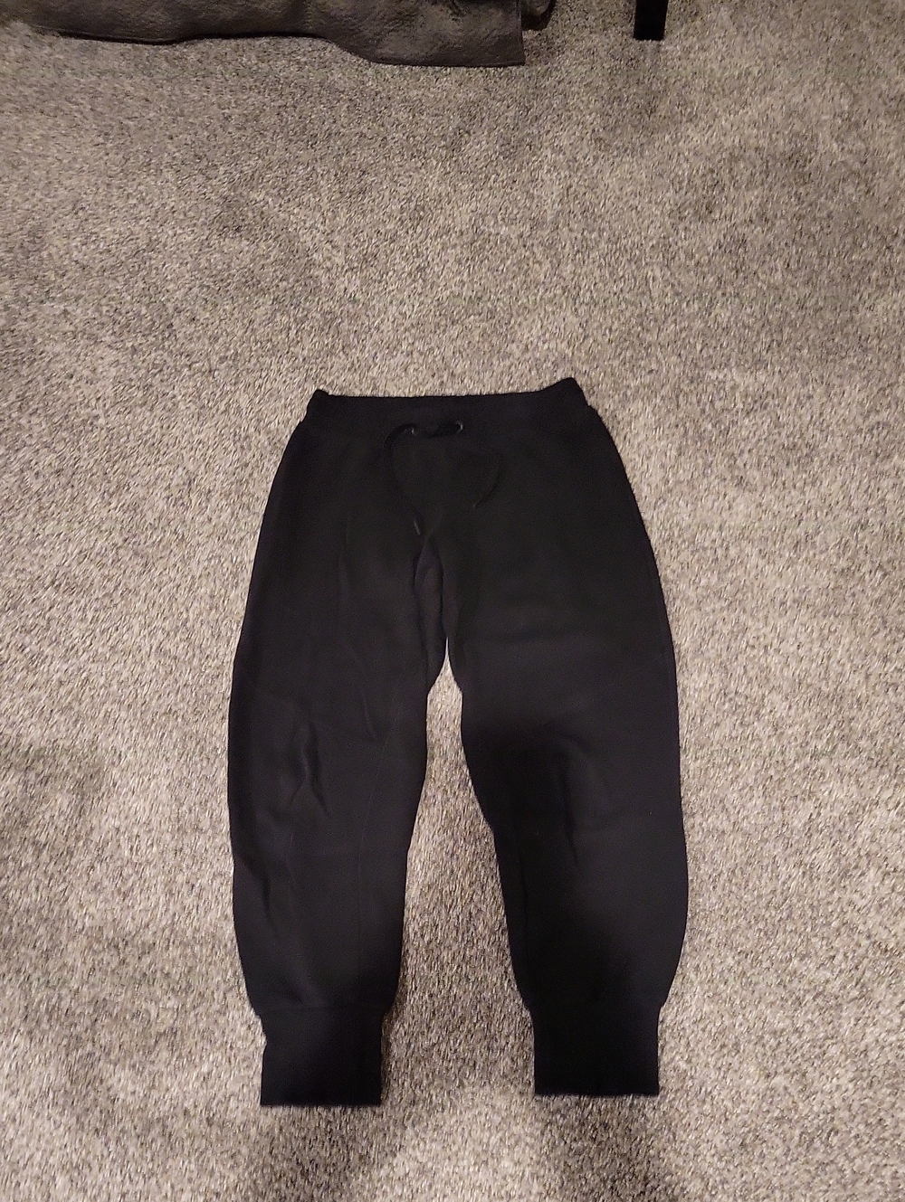 Men's Black FOX Lightweight Sweatpants, Size Small
